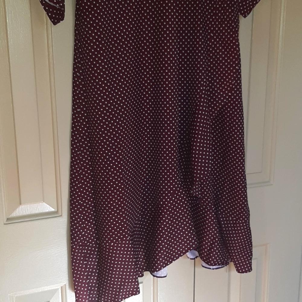 NWT Mulberry Dot Pattern Dress - Picture 6 of 10